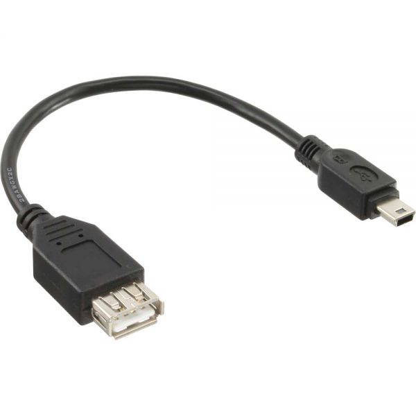 33500C USB2.0-MINI TO USB FEMALE 0.2m INLINE
