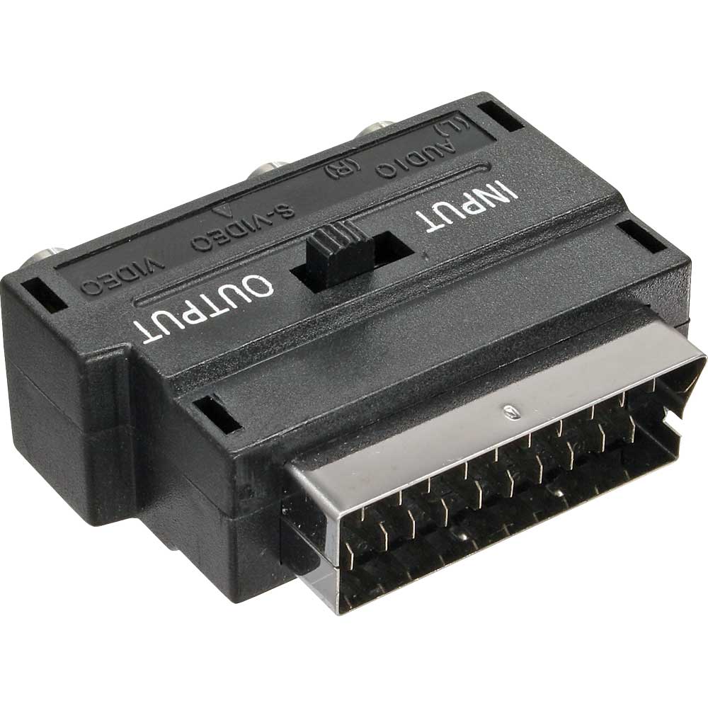 89953 SCART S-VHS ADAPTOR INLINE
