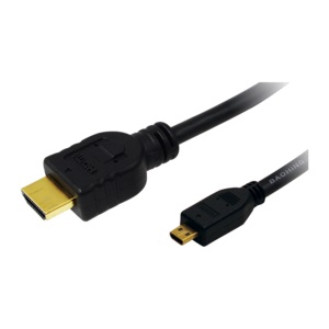 CH0030 1m HDMI (A) TO MICRO HDMI (D)  19PIN M/M LOGILINK