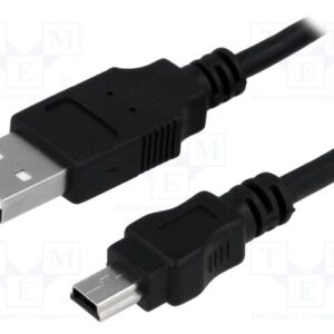 CU0014 1.8m USB MINI CBL 5pin LOGILINK
