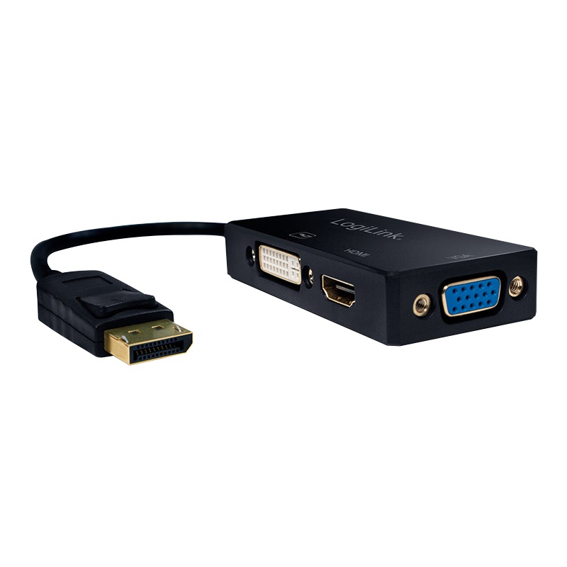 CV0109 4K DP TO DVI/HDMI/VGA CONVERTER LOGILINK