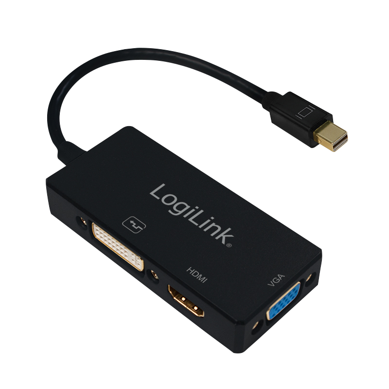 CV0110 MINI DP 4K TO DVI/HDMI/VGA CONVERTER LOGILINK