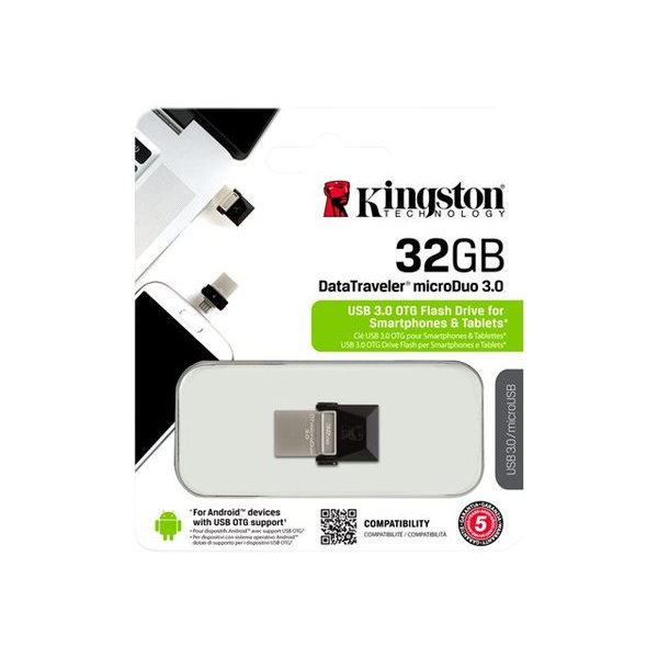 DTDUO3/32GB DATA TRAVEL FLASH DRIVE USB3 KINGSTON