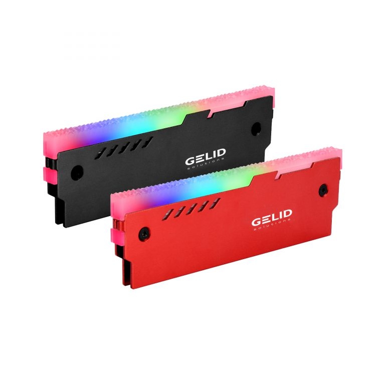 GZ-RGB-01 LUMEN RGB RAM COOLING KIT BLACK GELID