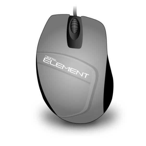 MS-30S USB MOUSE ELEMENT SILVER