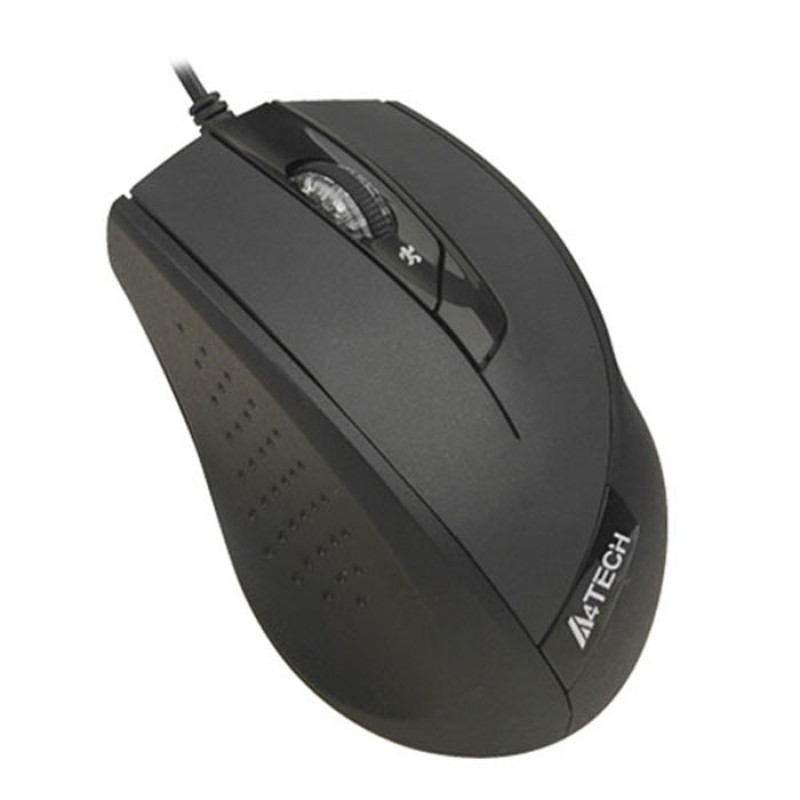 N-600X MOUSE WIRED USB V-TRACK PADLESS BLK A4 TECH