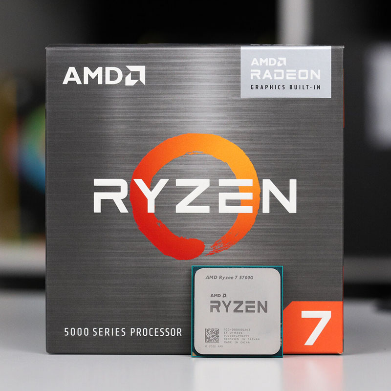 RYZEN 7 5700G 3.8GHZ 8 CORE 16 THREADS SKT AM4 CPU AMD
