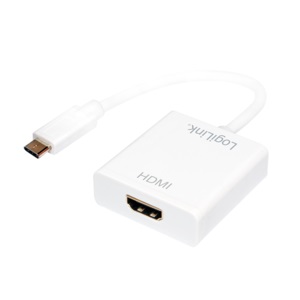 UA0236A 4K USB-C TO HDMI DISPLAY ADAPTER WHITE LOGILINK